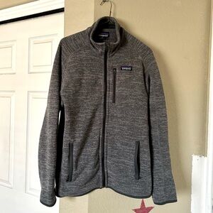 Patagonia Better Sweater Mens Full Zip Fleece Gray Jacket